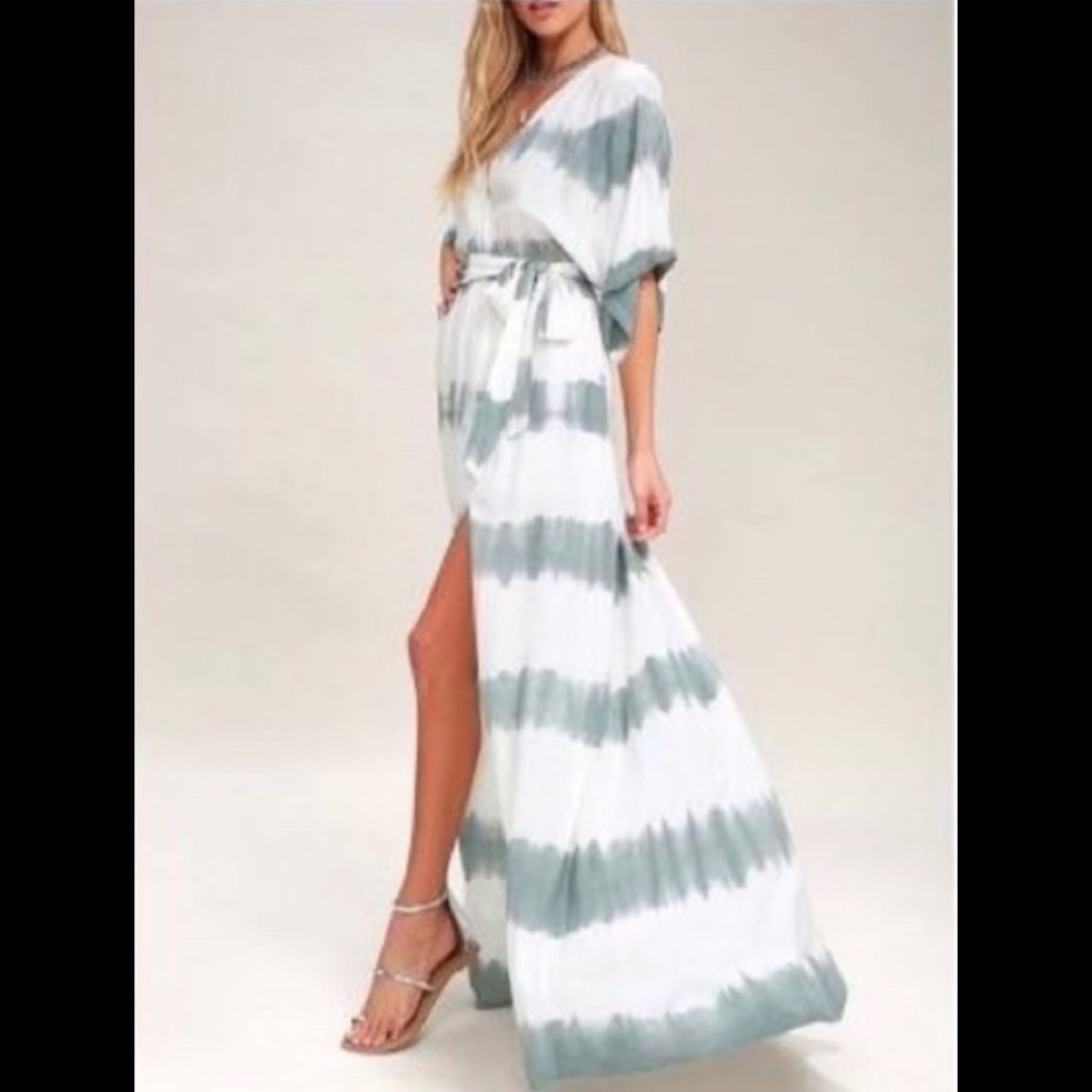 Lulu’s Tie Dye Maxi Dress